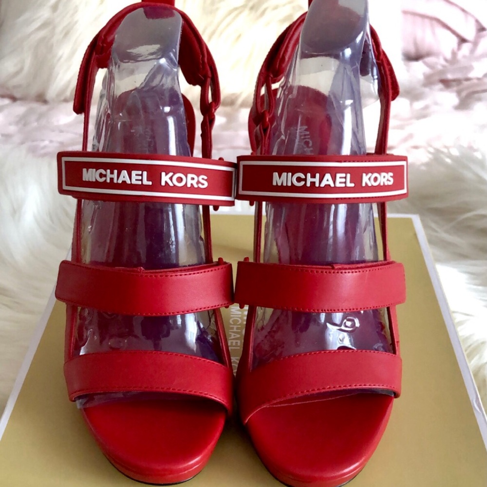 Michael Kors Demi Leather Sandal